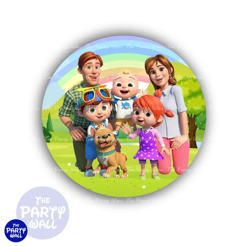 Cocomelon - Funda para mamá circular The Party Wall