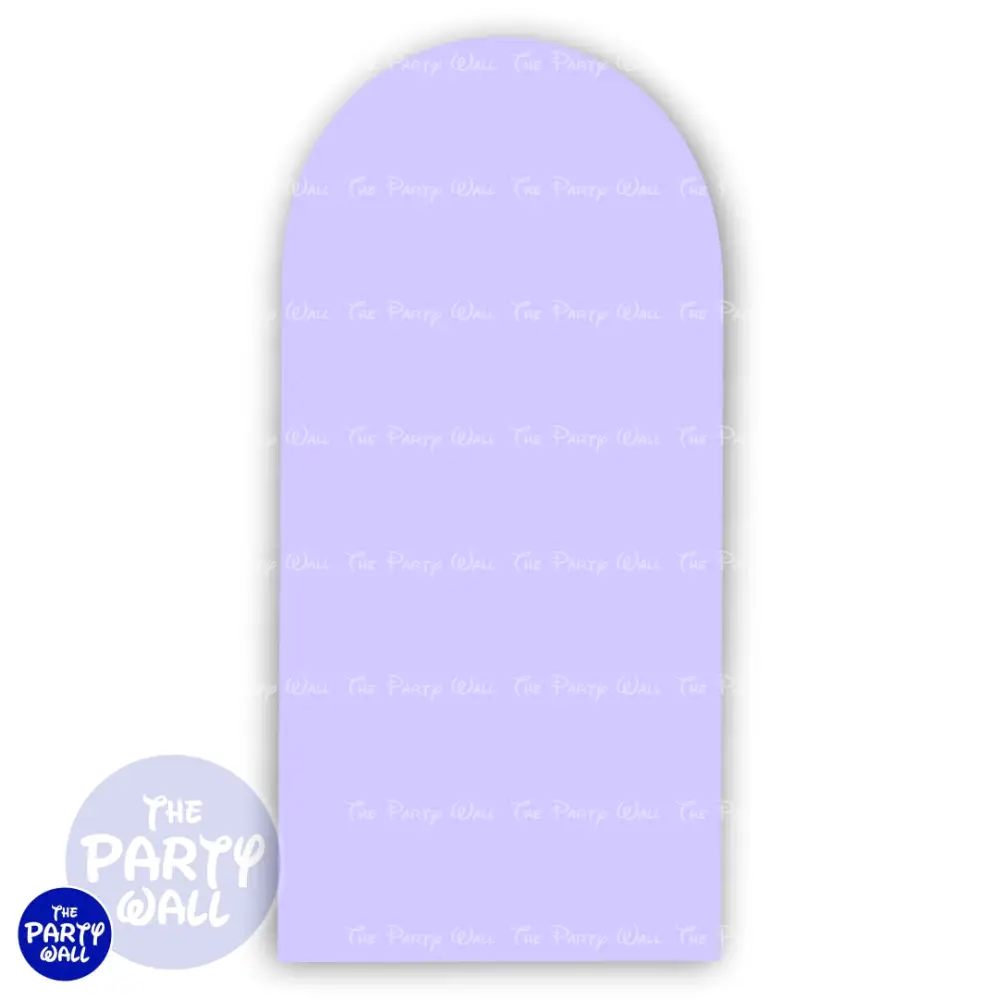Colores Pasteles - Funda para mampara de punta redonda o rectangular The Party Wall