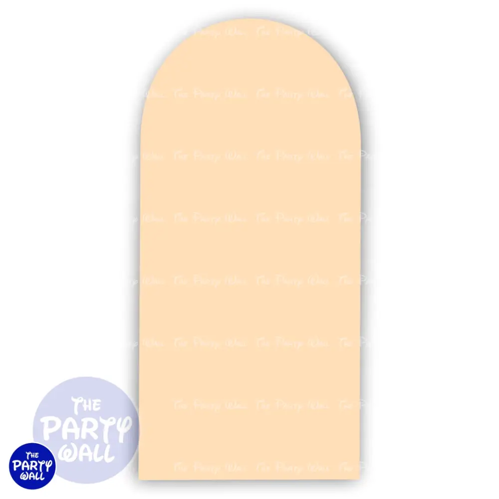 Colores Pasteles - Funda para mampara de punta redonda o rectangular The Party Wall