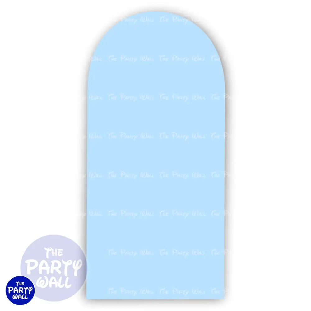 Colores Pasteles - Funda para mampara de punta redonda o rectangular The Party Wall