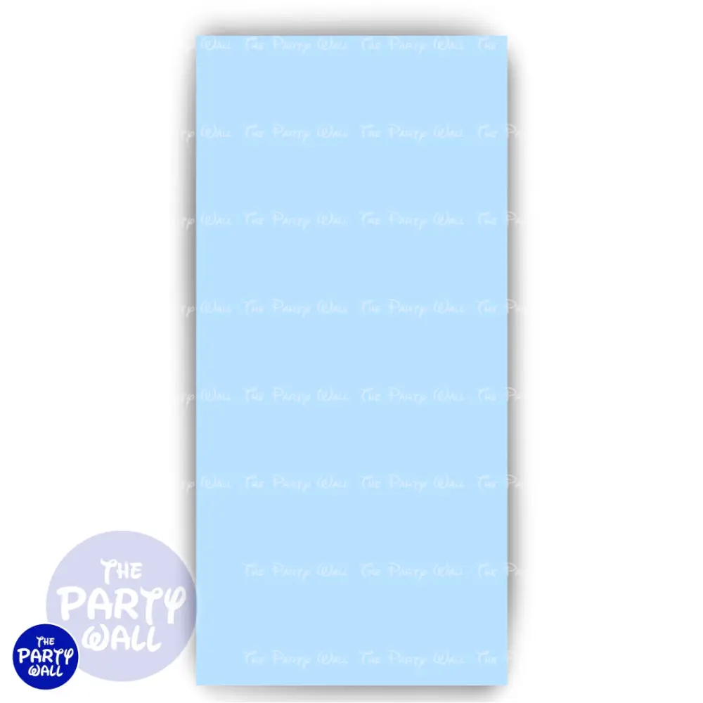 Colores Pasteles - Funda para mampara de punta redonda o rectangular The Party Wall