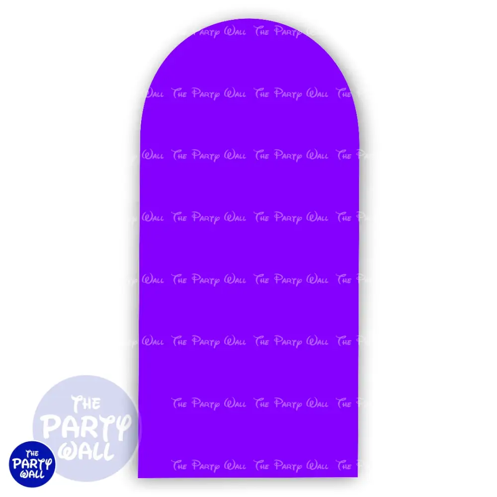 Colores Vibrantes - Funda para mampara de punta redonda o rectangular The Party Wall