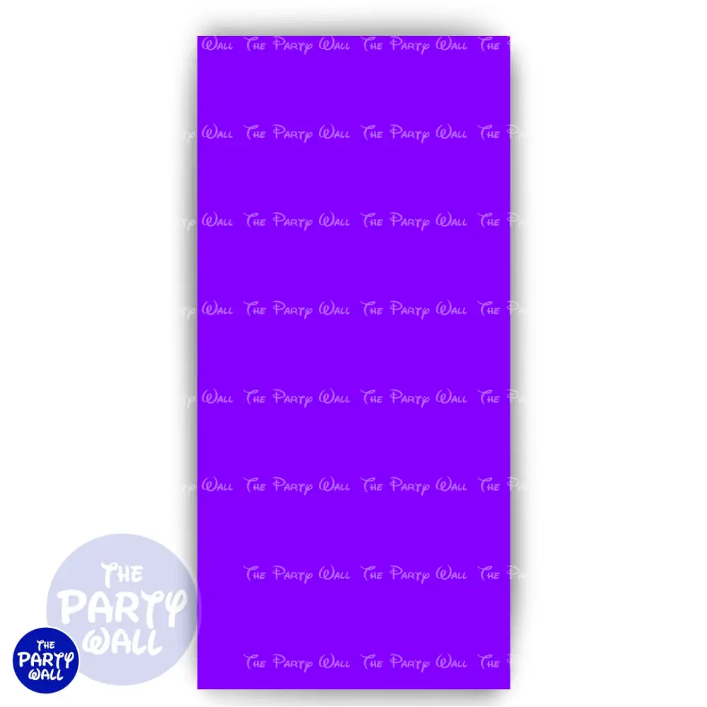 Colores Vibrantes - Funda para mampara de punta redonda o rectangular The Party Wall