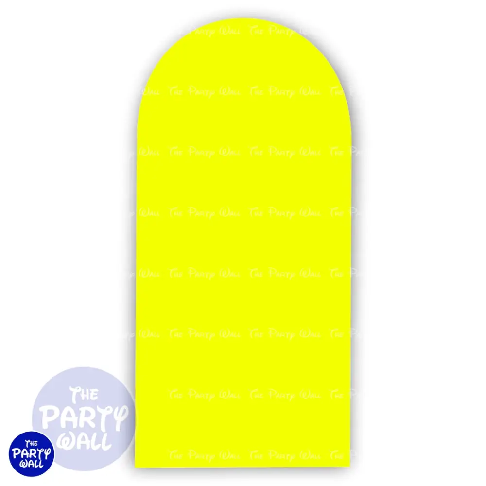 Colores Vibrantes - Funda para mampara de punta redonda o rectangular The Party Wall