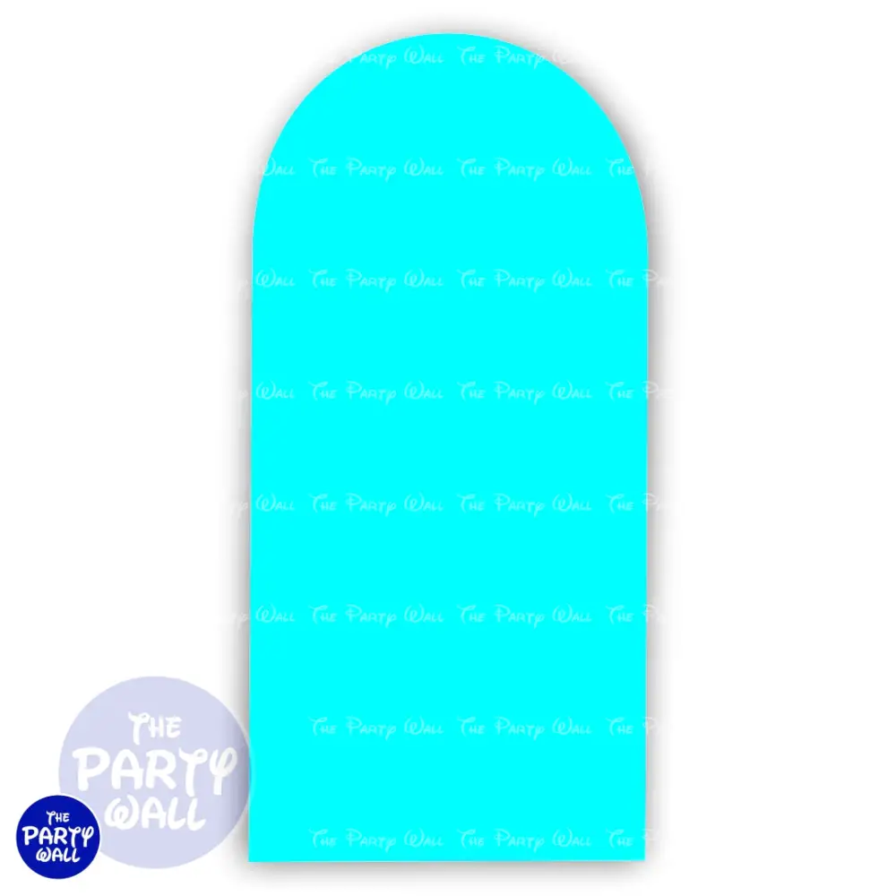 Colores Vibrantes - Funda para mampara de punta redonda o rectangular The Party Wall