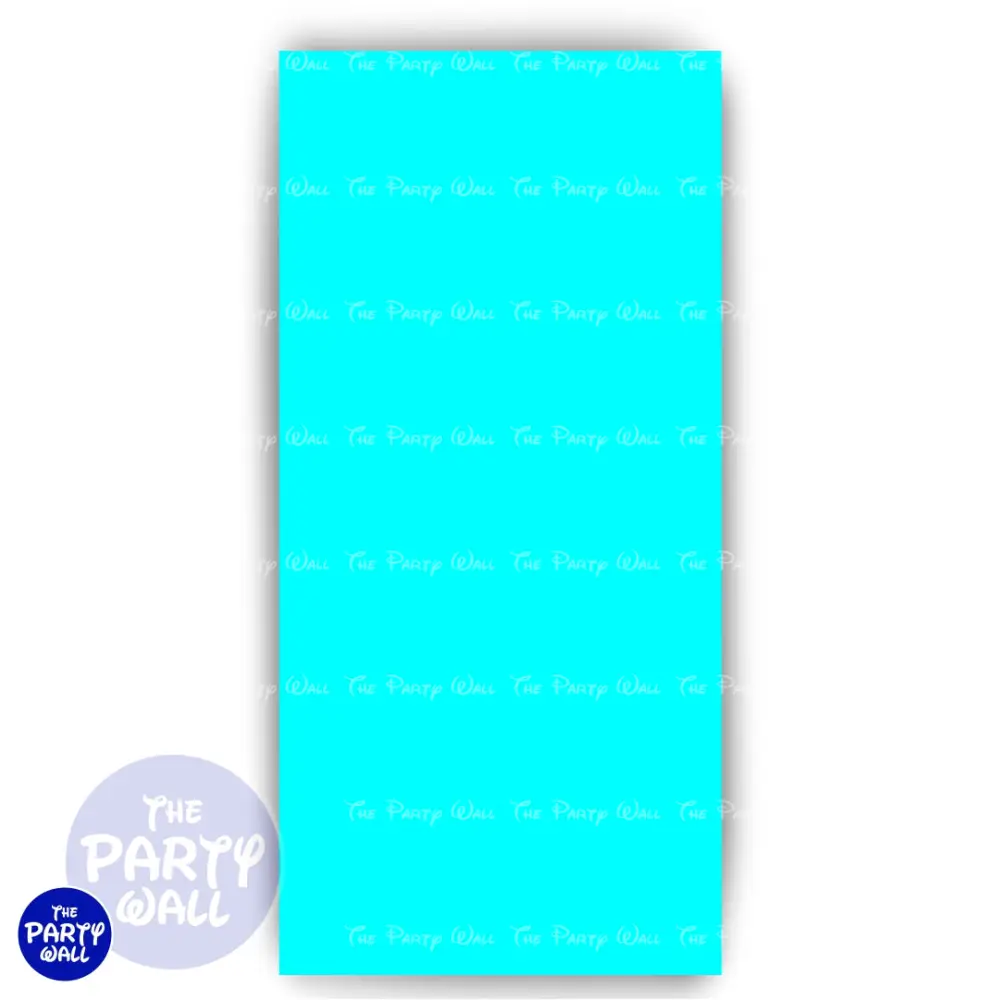 Colores Vibrantes - Funda para mampara de punta redonda o rectangular The Party Wall
