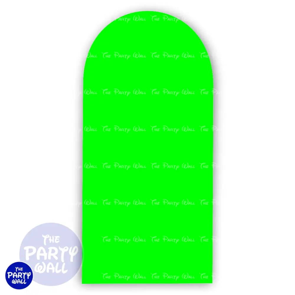 Colores Vibrantes - Funda para mampara de punta redonda o rectangular The Party Wall