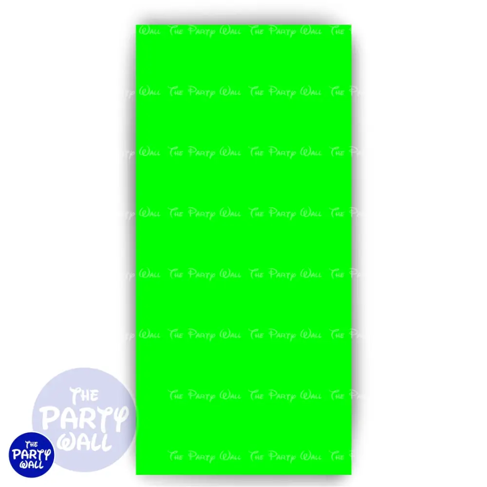 Colores Vibrantes - Funda para mampara de punta redonda o rectangular The Party Wall