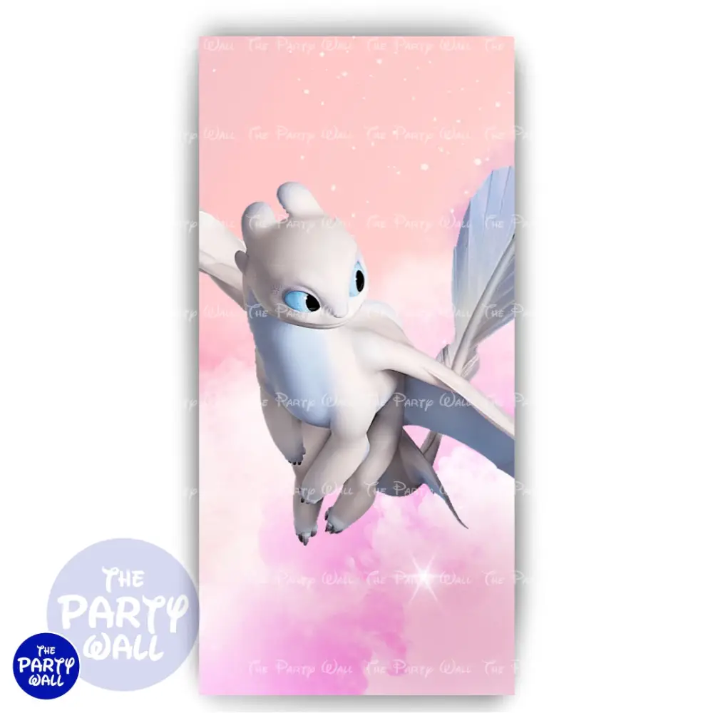 Como entrenar tu dragón - Funda para mampara de punta redonda o rectangular The Party Wall