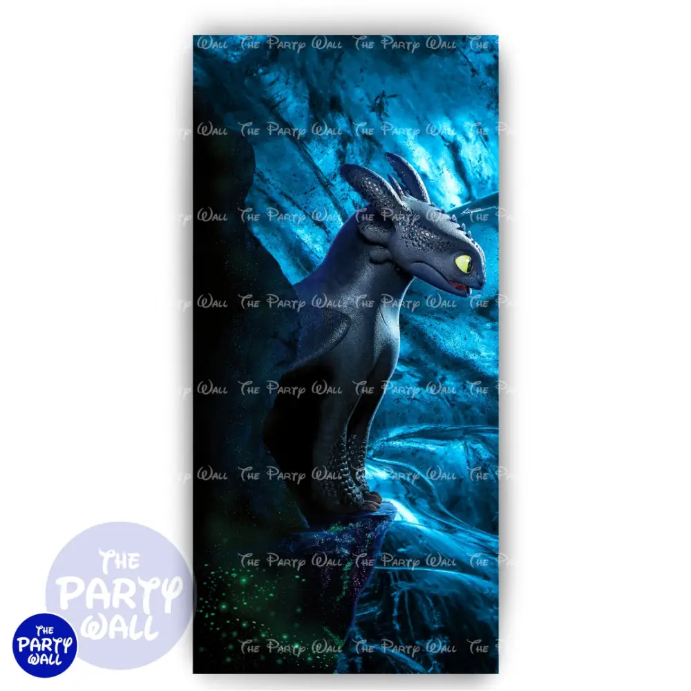 Como entrenar tu dragón - Funda para mampara de punta redonda o rectangular The Party Wall