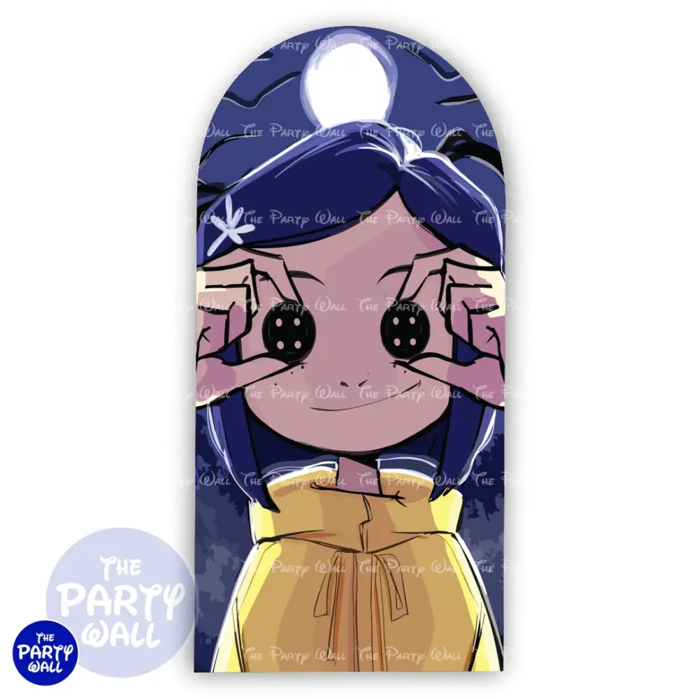 Coraline - Funda para mampara de punta redonda o rectangular The Party Wall