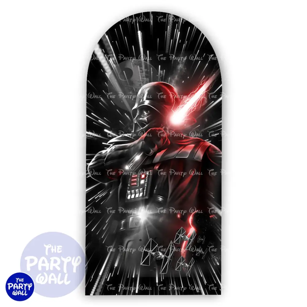 Darth Vader - Funda para mampara de punta redonda o rectangular The Party Wall