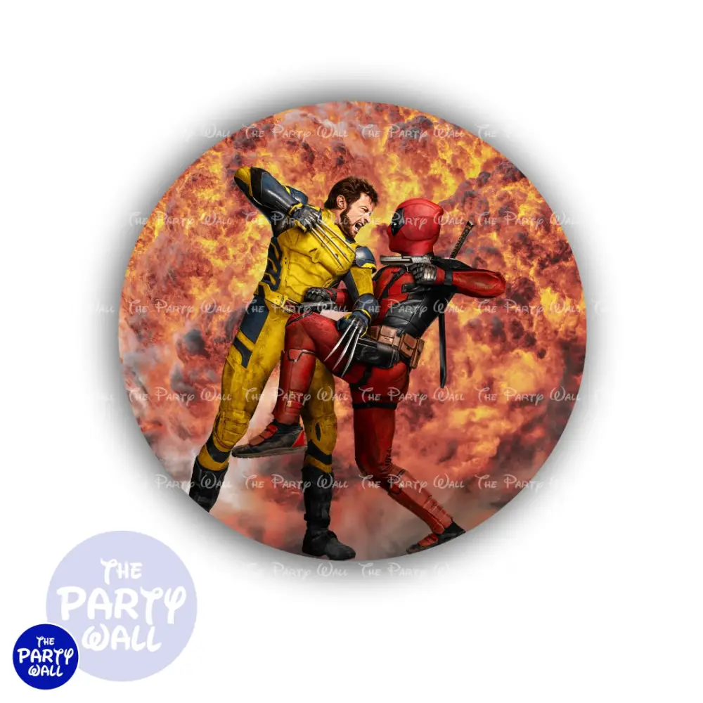 Deadpool y Wolverine - Funda para mamá circular The Party Wall
