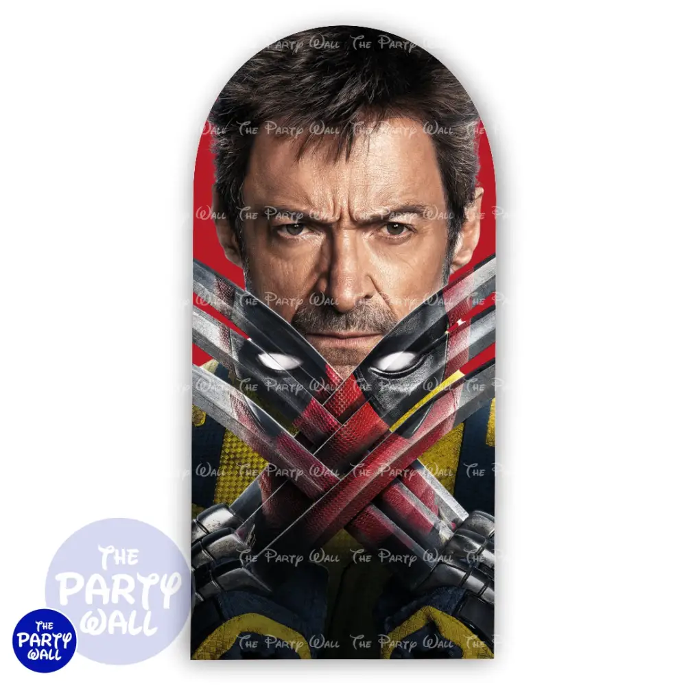 Deadpool y Wolverine - Funda para mampara de punta redonda o rectangular The Party Wall