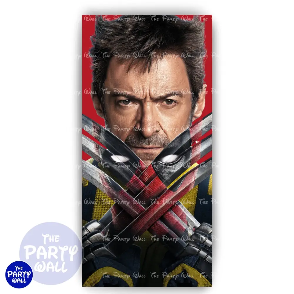 Deadpool y Wolverine - Funda para mampara de punta redonda o rectangular The Party Wall