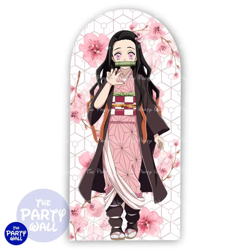Demon Slayer - Funda para mampara de punta redonda o rectangular The Party Wall
