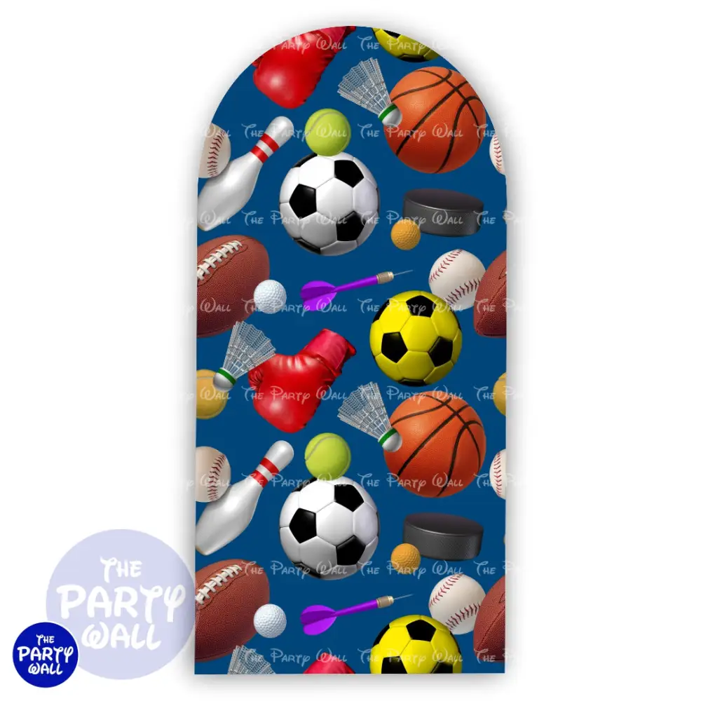 Deportes - Funda para mampara de punta redonda o rectangular The Party Wall