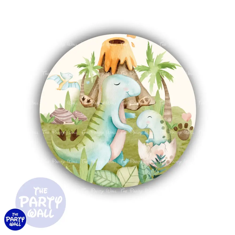 Dinosaurios Cute - Funda para mamá circular The Party Wall