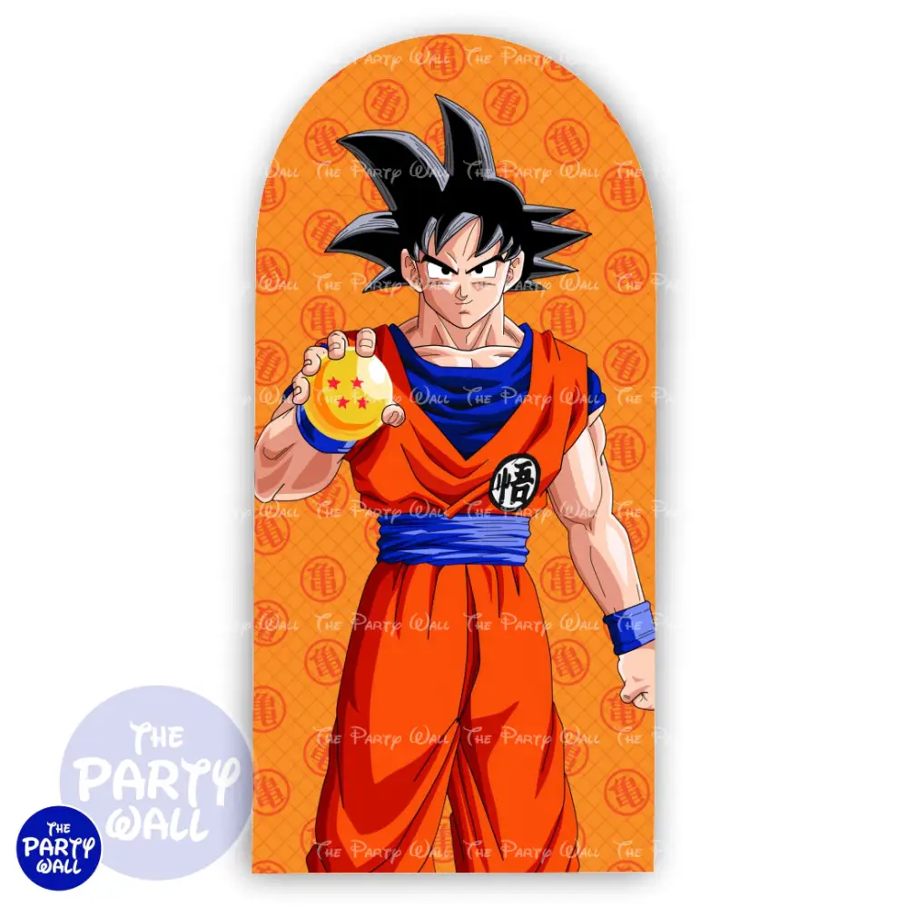 Dragon Ball - Funda para mampara de punta redonda o rectangular The Party Wall