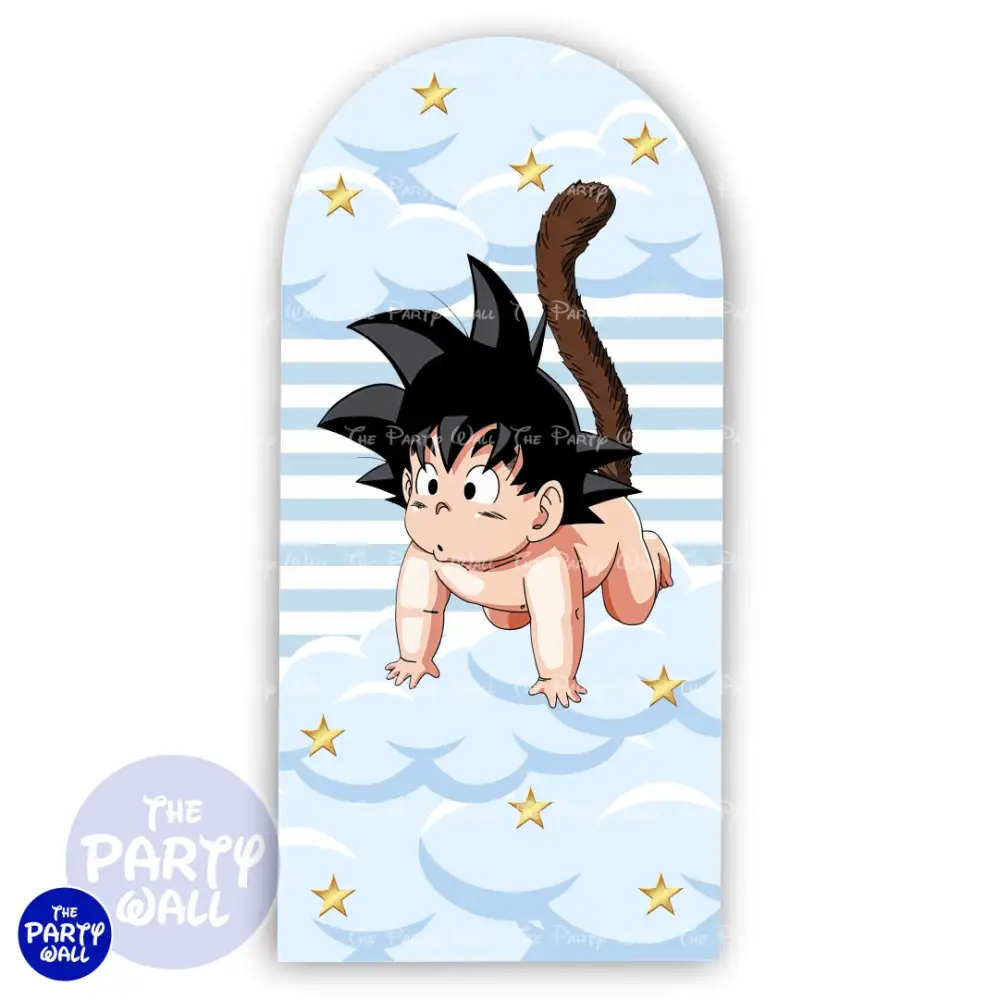 Dragon Ball - Funda para mampara de punta redonda o rectangular The Party Wall