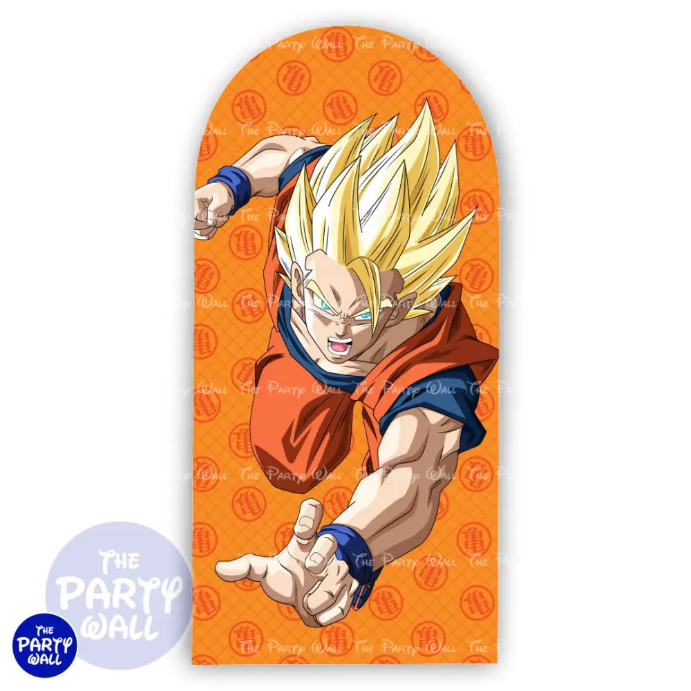 Dragon Ball - Funda para mampara de punta redonda o rectangular The Party Wall