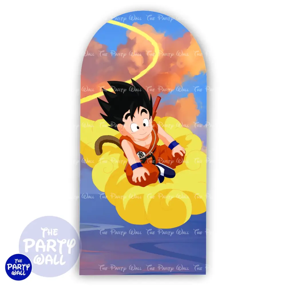 Dragon Ball - Funda para mampara de punta redonda o rectangular The Party Wall