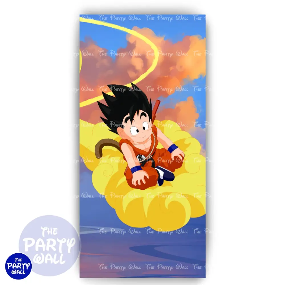 Dragon Ball - Funda para mampara de punta redonda o rectangular The Party Wall
