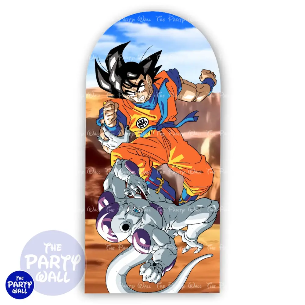 Dragon Ball - Funda para mampara de punta redonda o rectangular The Party Wall