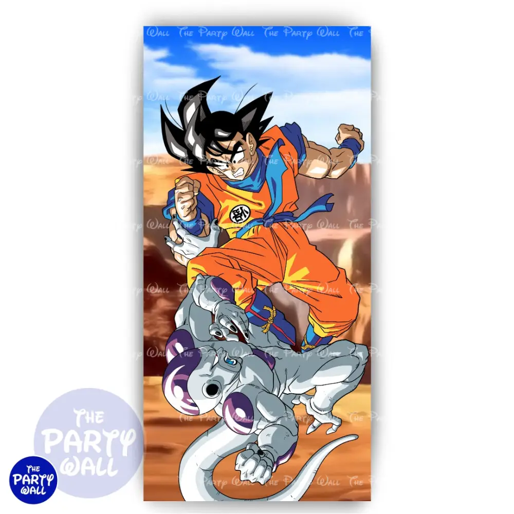 Dragon Ball - Funda para mampara de punta redonda o rectangular The Party Wall