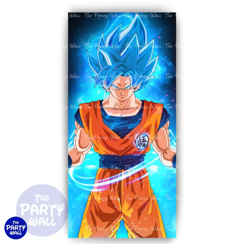 Dragon Ball - Funda para mampara de punta redonda o rectangular The Party Wall