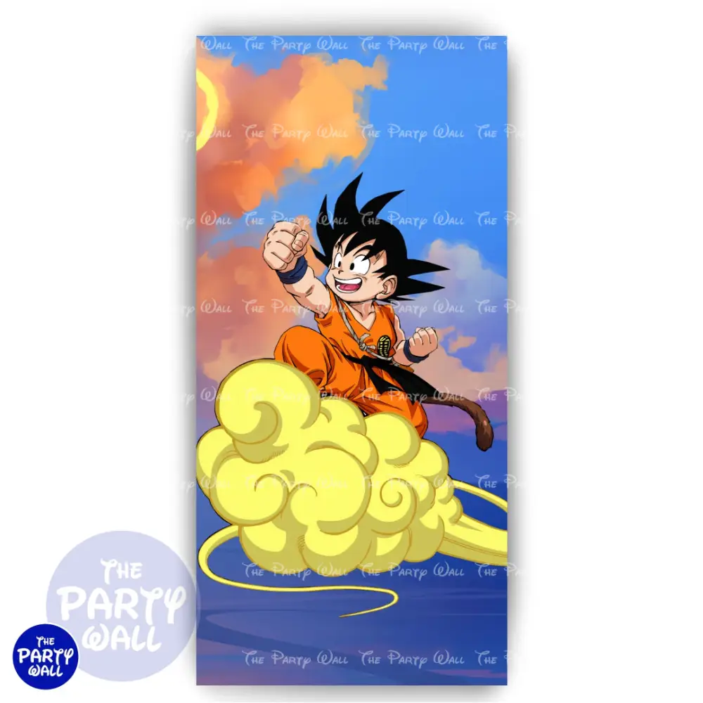 Dragon Ball - Funda para mampara de punta redonda o rectangular The Party Wall