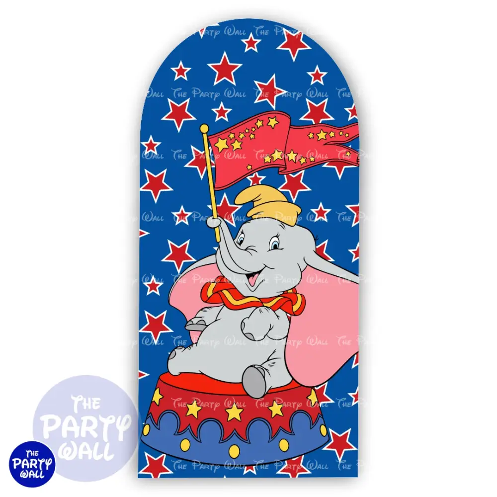 Dumbo - Funda para mampara de punta redonda o rectangular The Party Wall