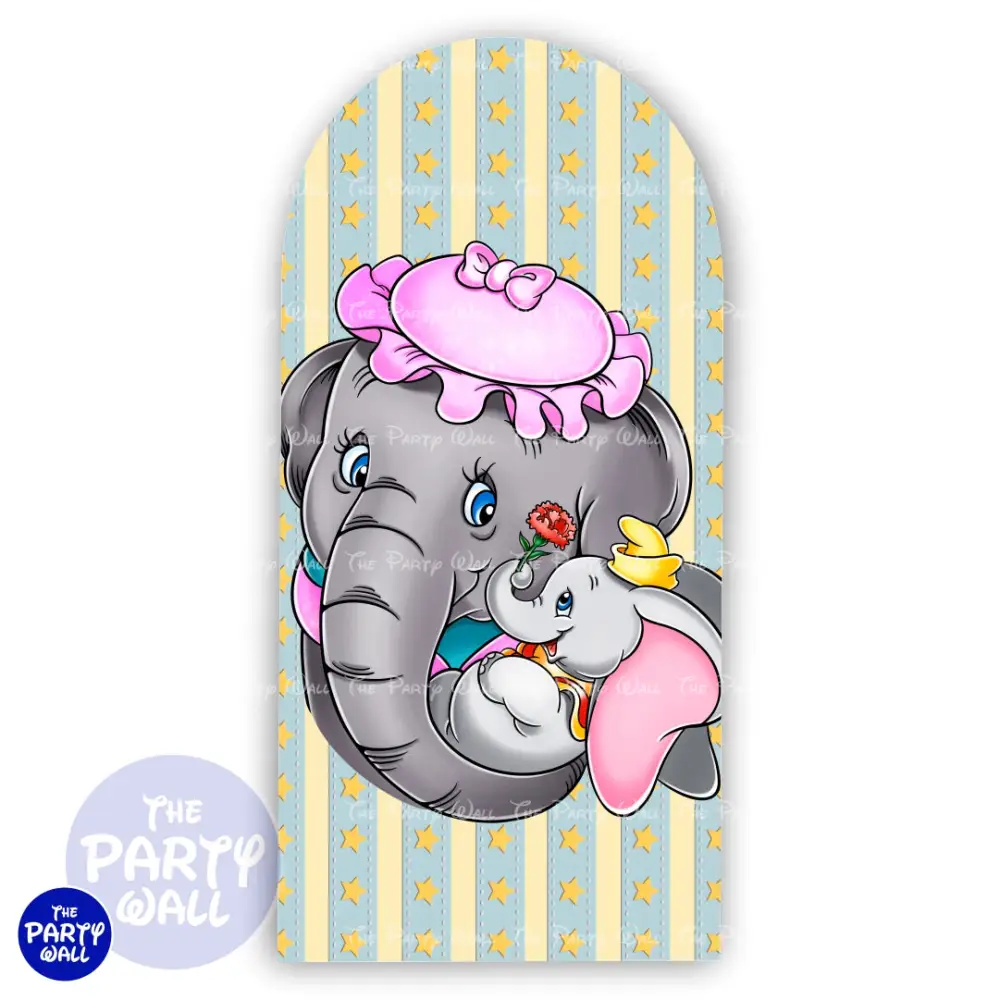 Dumbo - Funda para mampara de punta redonda o rectangular The Party Wall