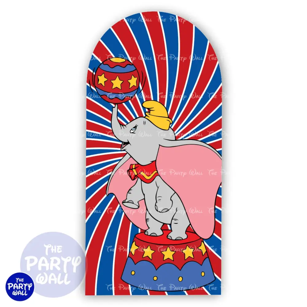 Dumbo - Funda para mampara de punta redonda o rectangular The Party Wall