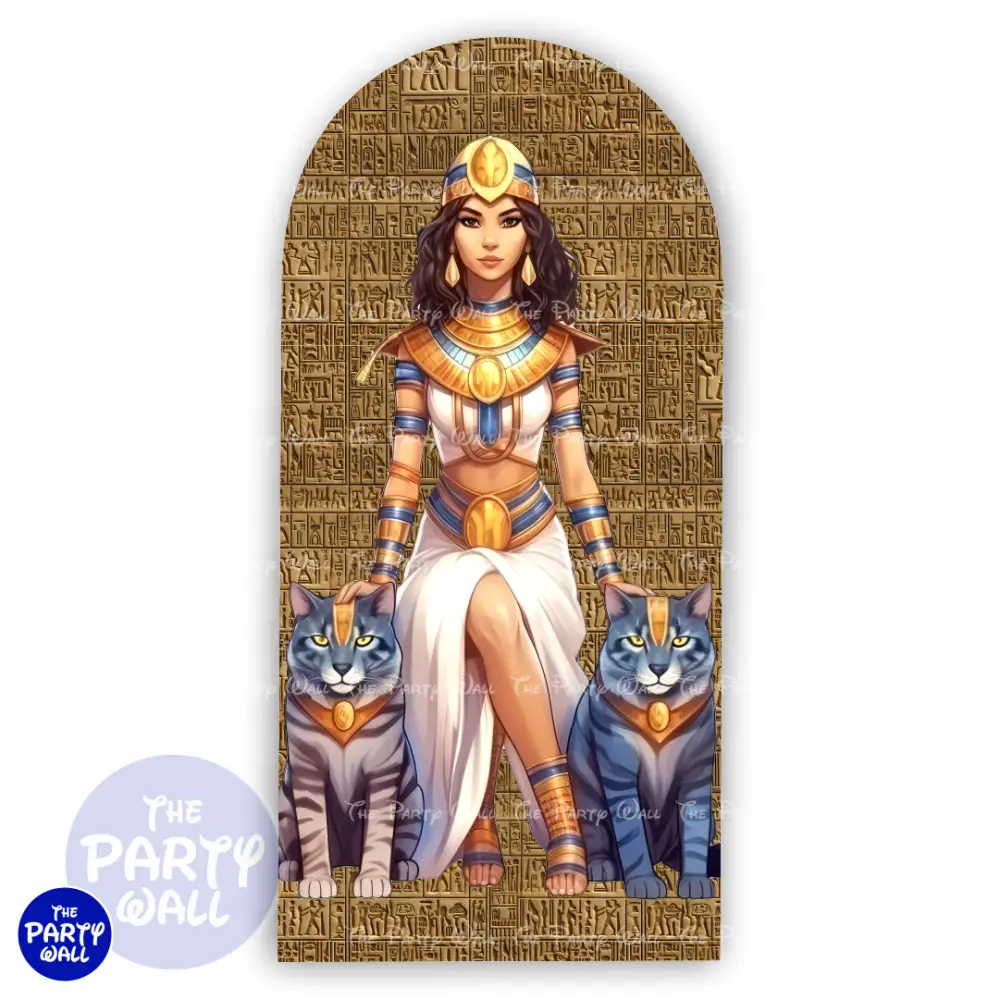 Egipto - Funda para mampara de punta redonda o rectangular The Party Wall