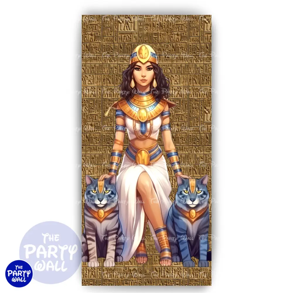 Egipto - Funda para mampara de punta redonda o rectangular The Party Wall