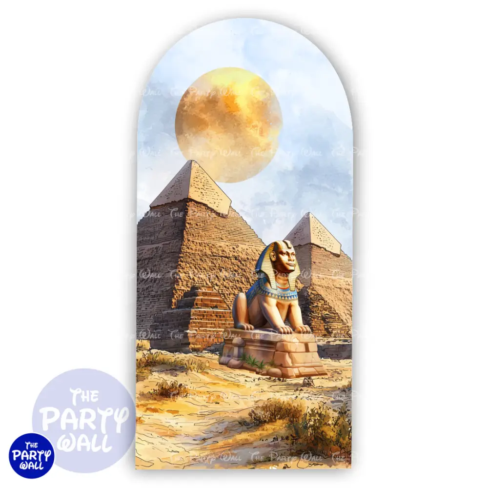 Egipto - Funda para mampara de punta redonda o rectangular The Party Wall