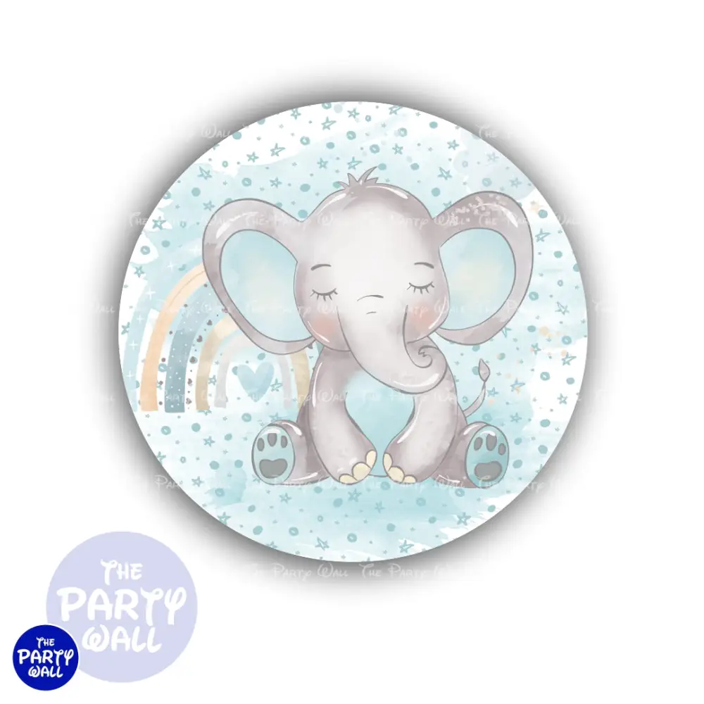 Elefantes Bebé Cute - Funda para mamá circular The Party Wall