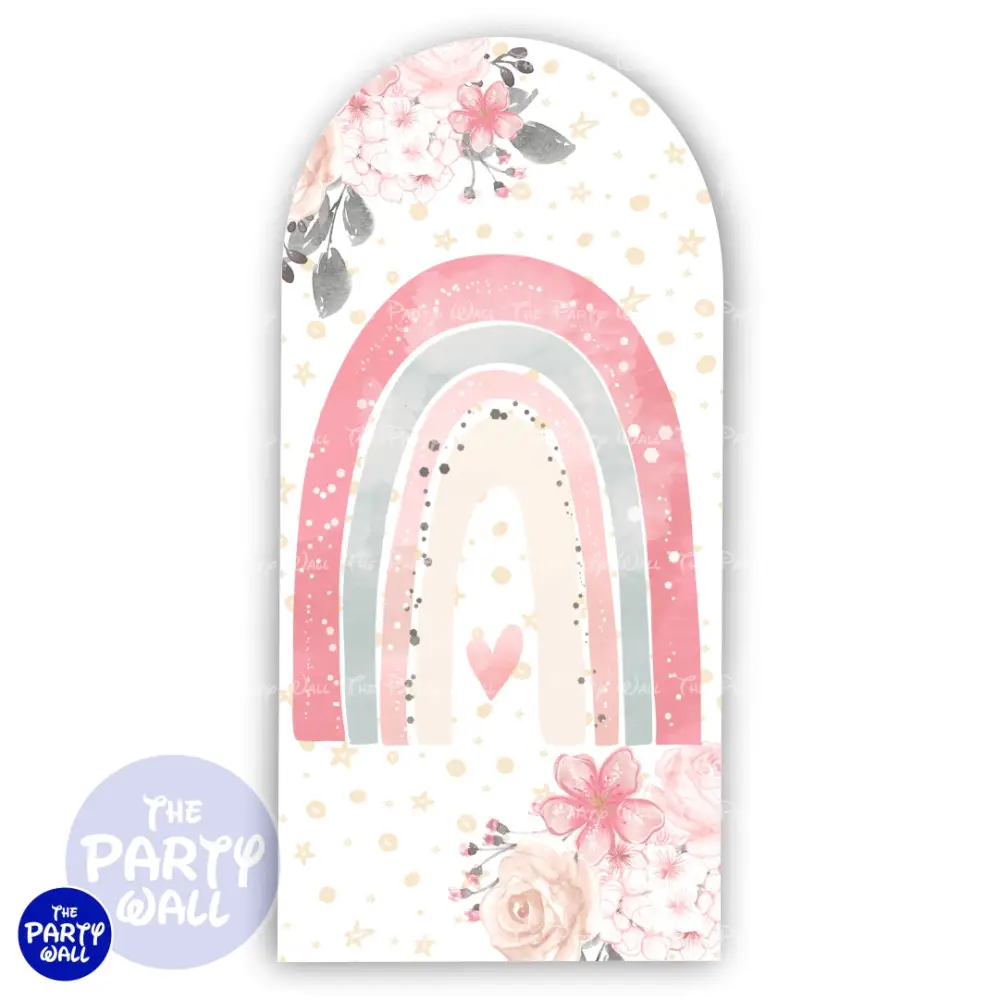 Elefantes Bebé Cute - Funda para mampara de punta redonda o rectangular The Party Wall
