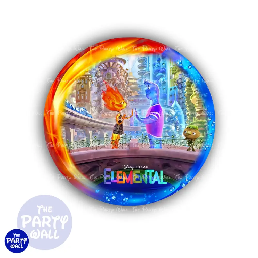 Elementals - Funda para mampara circular The Party Wall