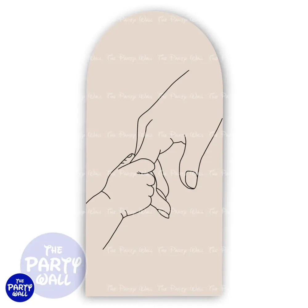 Embarazo - Funda para mampara de punta redonda o rectangular The Party Wall