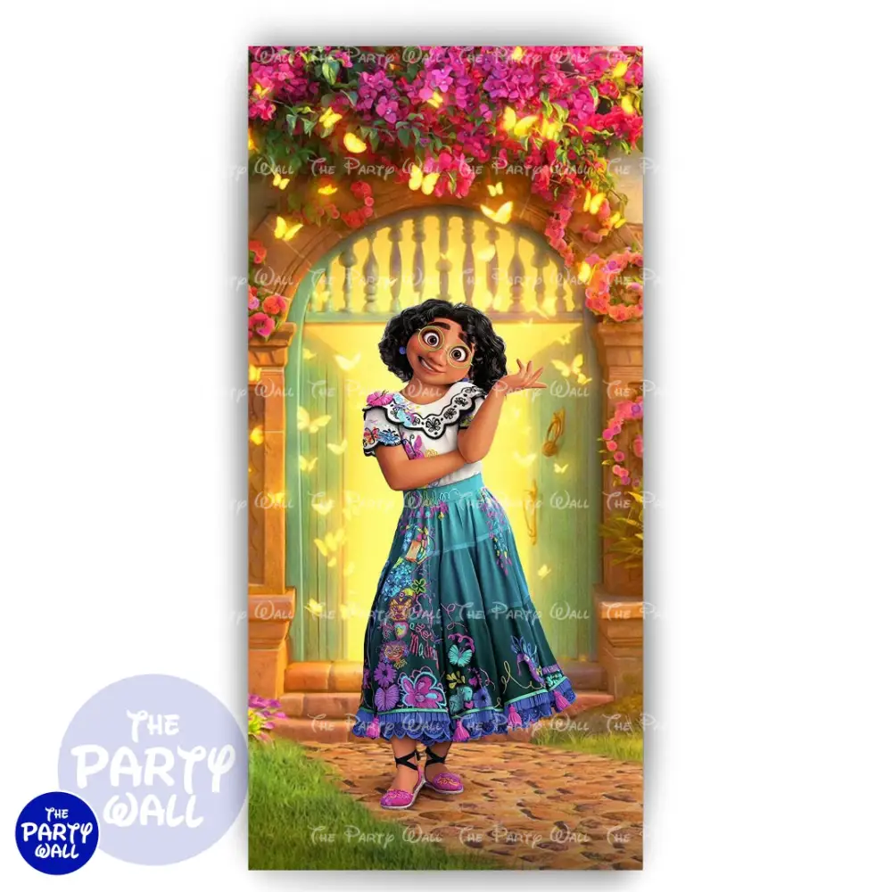 Encanto - Funda para mampara de punta redonda o rectangular The Party Wall