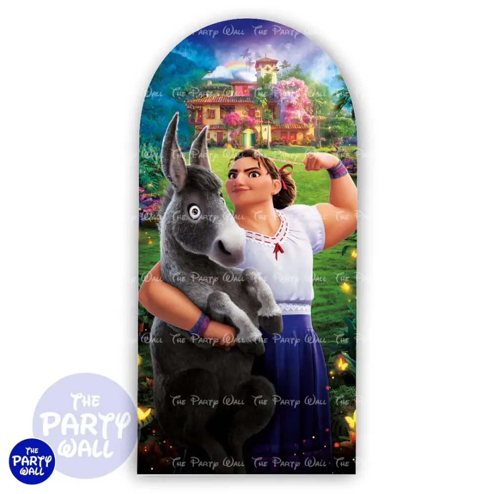Encanto - Funda para mampara de punta redonda o rectangular The Party Wall