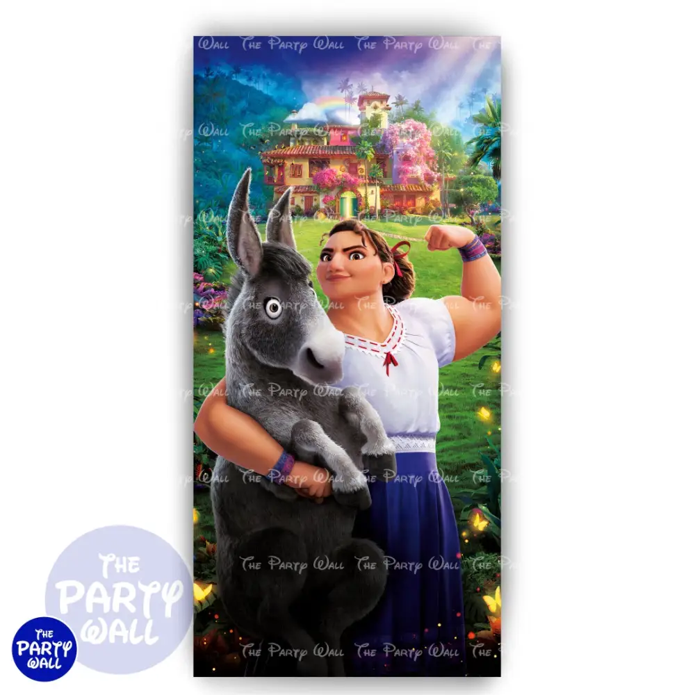 Encanto - Funda para mampara de punta redonda o rectangular The Party Wall