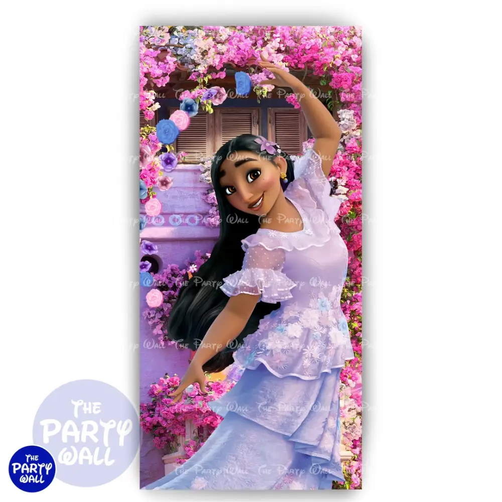 Encanto - Funda para mampara de punta redonda o rectangular The Party Wall