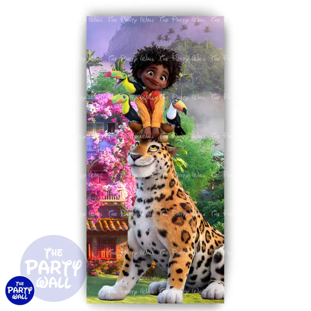 Encanto - Funda para mampara de punta redonda o rectangular The Party Wall
