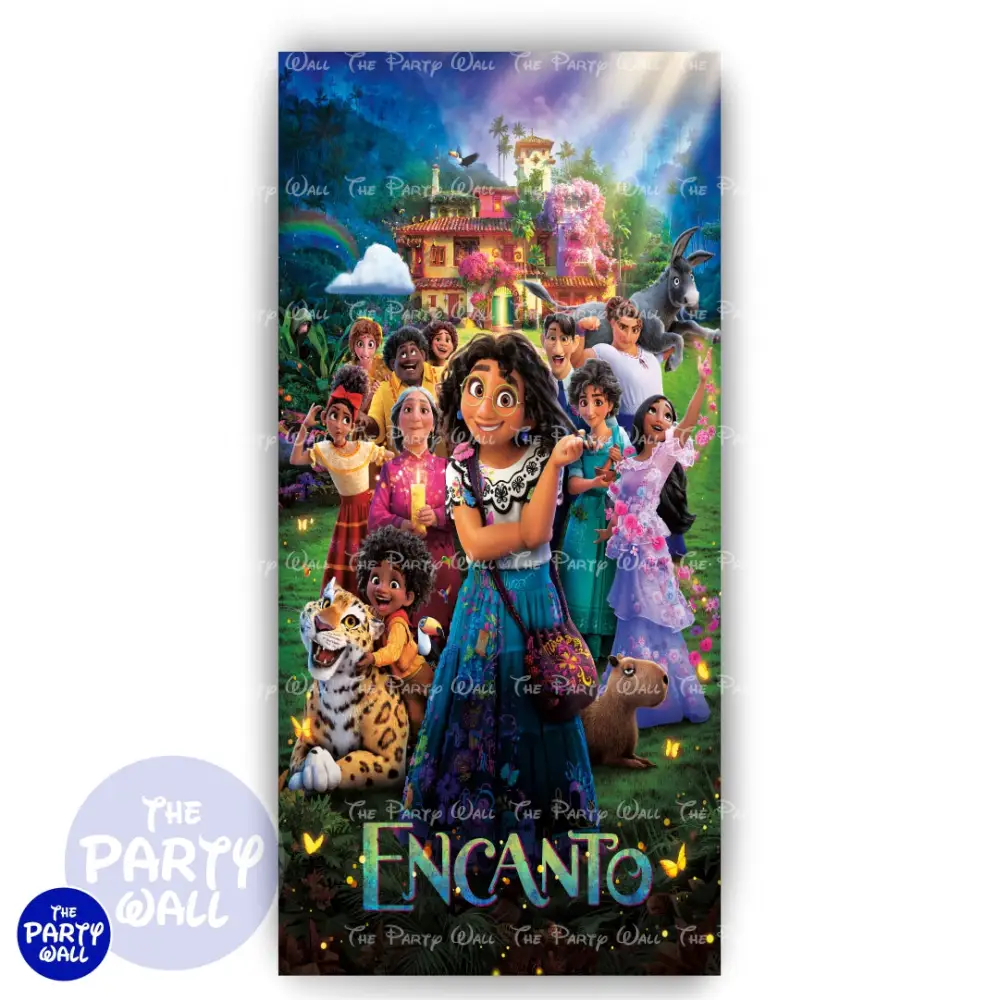 Encanto - Funda para mampara de punta redonda o rectangular The Party Wall