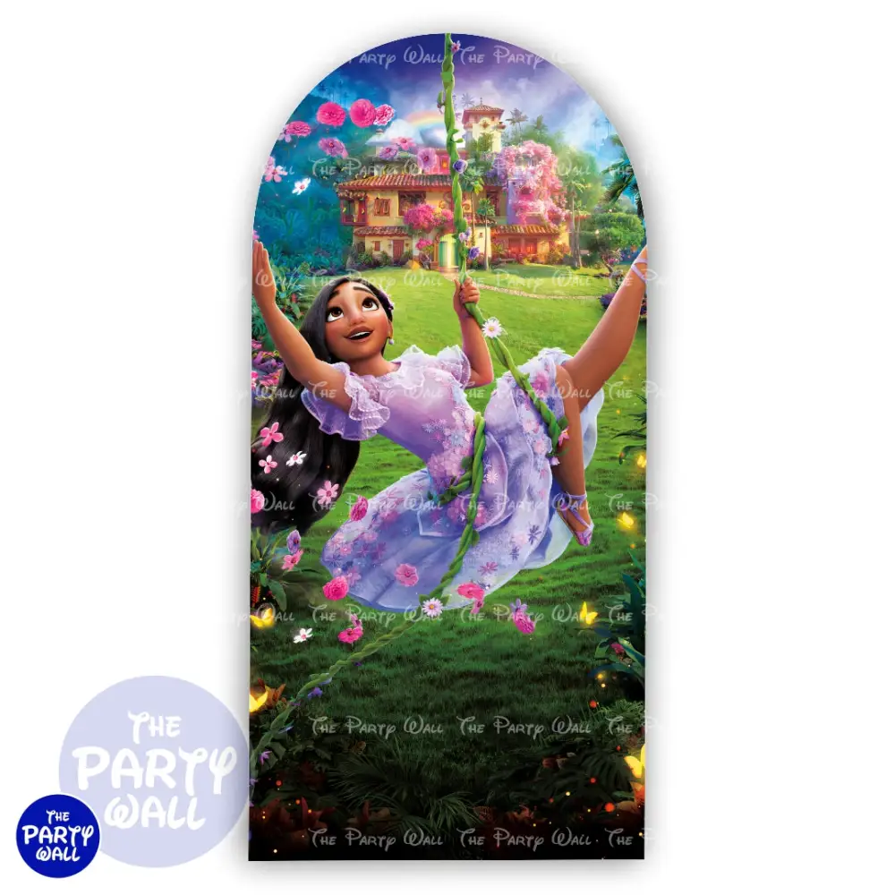 Encanto - Funda para mampara de punta redonda o rectangular The Party Wall