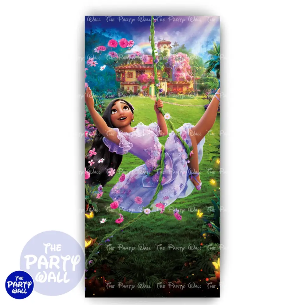 Encanto - Funda para mampara de punta redonda o rectangular The Party Wall