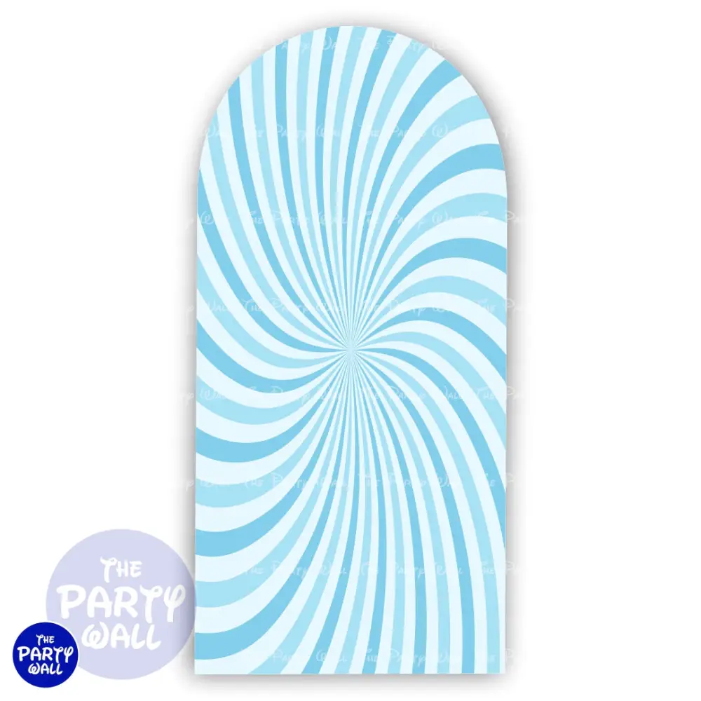 Espiral - Funda para mampara de punta redonda o rectangular The Party Wall